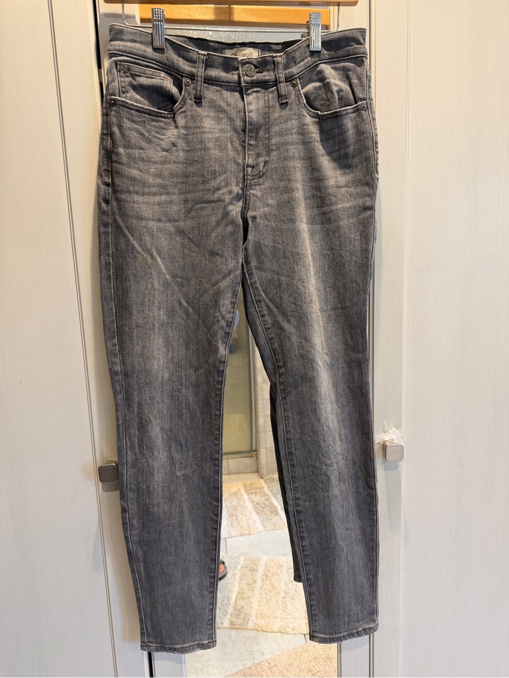 Madewell Women's Gray Skinny Jeans
